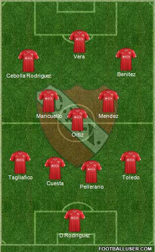 Independiente Formation 2015