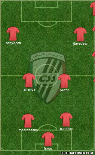 Club Sportif Sfaxien Formation 2015