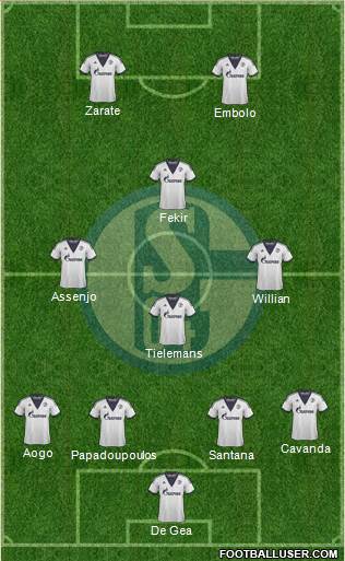 FC Schalke 04 Formation 2015