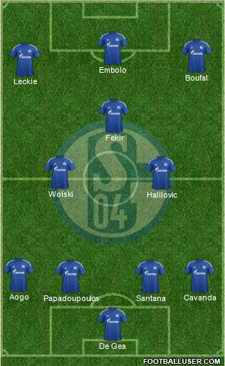 FC Schalke 04 Formation 2015