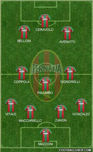 Ternana Formation 2015