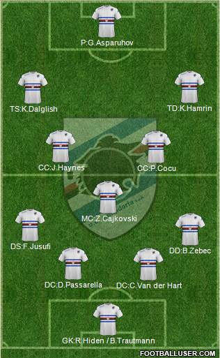 Sampdoria Formation 2015