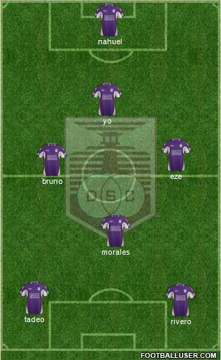 Defensor Sporting Club Formation 2015