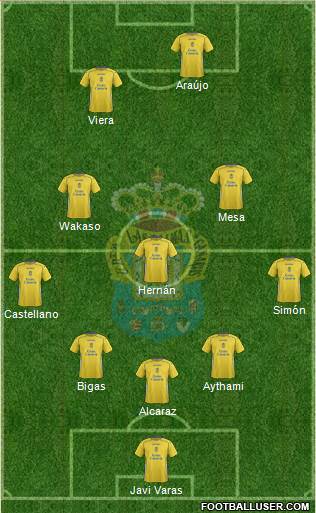 U.D. Las Palmas S.A.D. Formation 2015