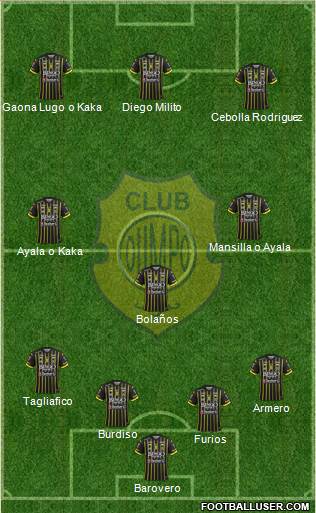 Olimpo de Bahía Blanca Formation 2015