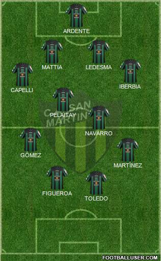 San Martín de San Juan Formation 2015