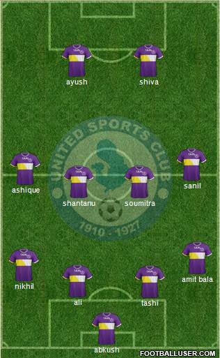 United Sports Club Formation 2015