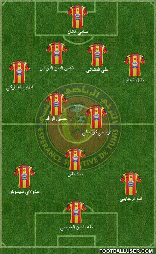 Espérance Sportive de Tunis Formation 2015