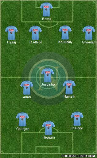 Napoli Formation 2015