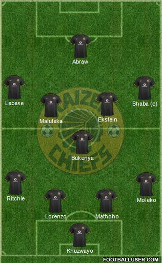 Kaizer Chiefs Formation 2015