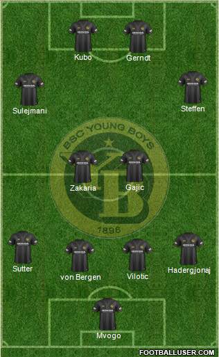 BSC Young Boys Formation 2015