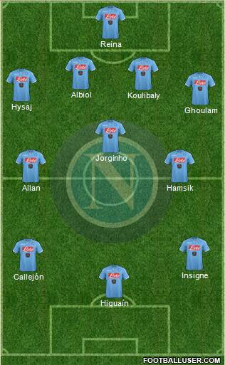 Napoli Formation 2015