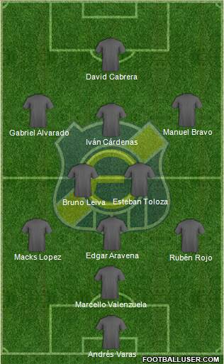 CD Everton de Viña del Mar S.A.D.P. Formation 2015