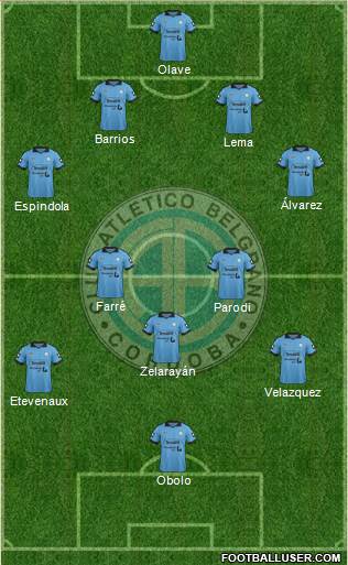 Belgrano de Córdoba Formation 2015