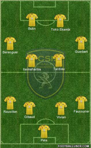 FC Sochaux-Montbéliard Formation 2015