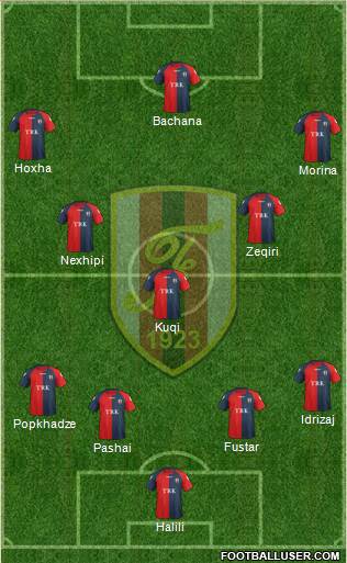 KS Flamurtari Vlorë Formation 2015