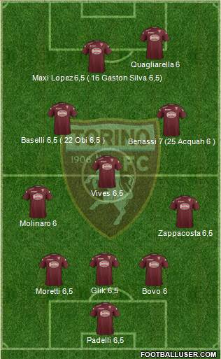 Torino Formation 2015