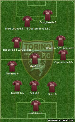 Torino Formation 2015