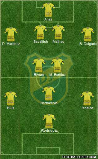 Defensa y Justicia Formation 2015