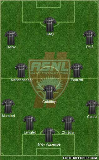 A.S. Nancy Lorraine Formation 2015