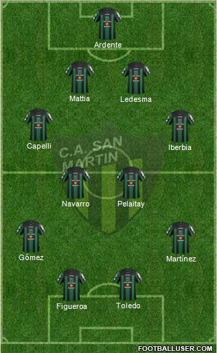 San Martín de San Juan Formation 2015