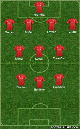 Liverpool Formation 2015