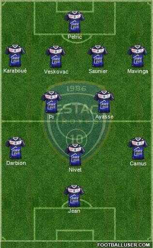 Esperance Sportive Troyes Aube Champagne Formation 2015