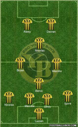 BSC Young Boys Formation 2015