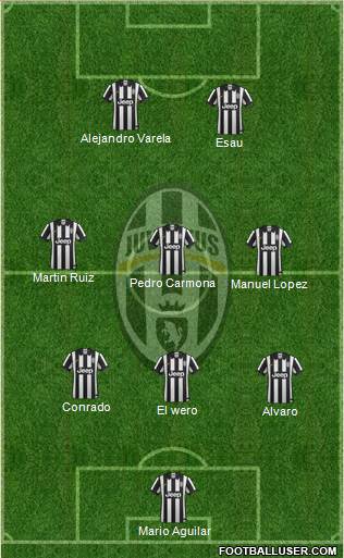 Juventus Formation 2015