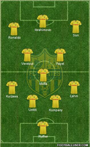 FC Nantes Formation 2015