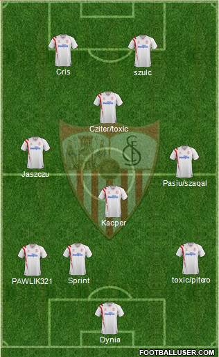 Sevilla F.C., S.A.D. Formation 2015