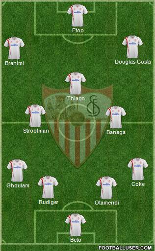 Sevilla F.C., S.A.D. Formation 2015