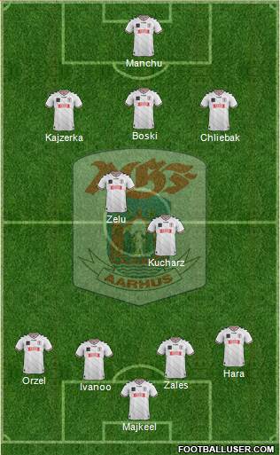 Aarhus Gymnastik Forening Formation 2015