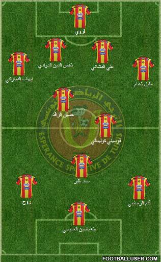 Espérance Sportive de Tunis Formation 2015