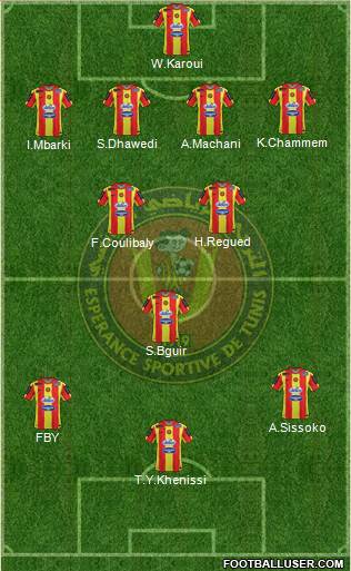 Espérance Sportive de Tunis Formation 2015