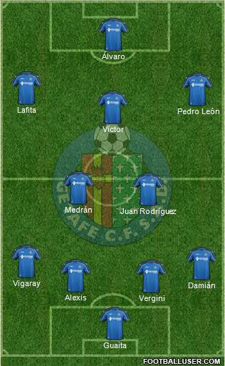 Getafe C.F., S.A.D. Formation 2015