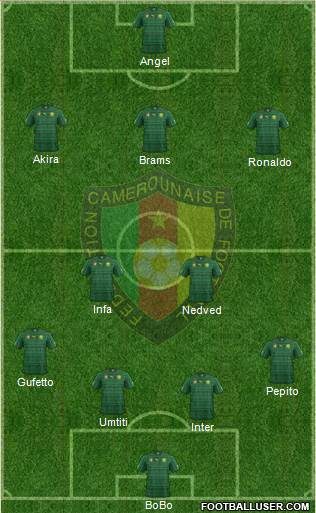 Cameroon Formation 2015
