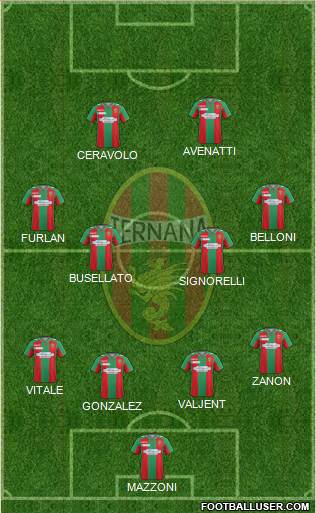Ternana Formation 2015