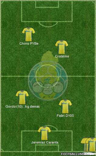 Al-Gharrafa Sports Club Formation 2015