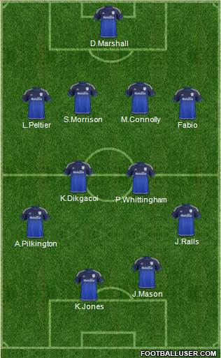 Cardiff City Formation 2015