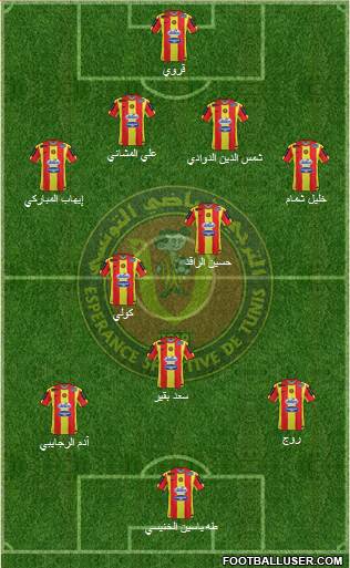 Espérance Sportive de Tunis Formation 2015