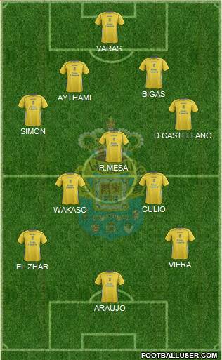U.D. Las Palmas S.A.D. Formation 2015
