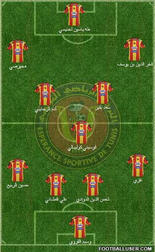 Espérance Sportive de Tunis Formation 2015
