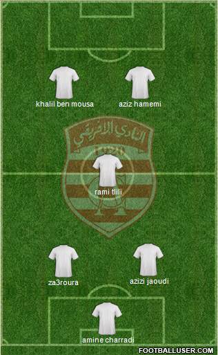 Club Africain Tunis Formation 2015