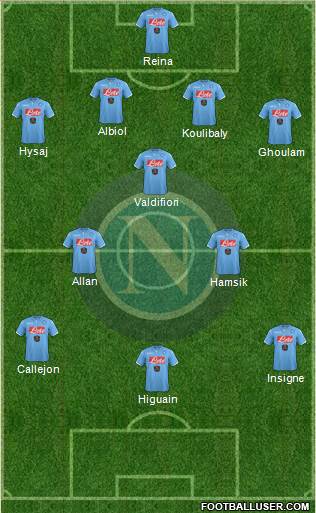Napoli Formation 2015