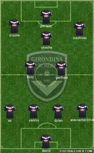 FC Girondins de Bordeaux Formation 2015