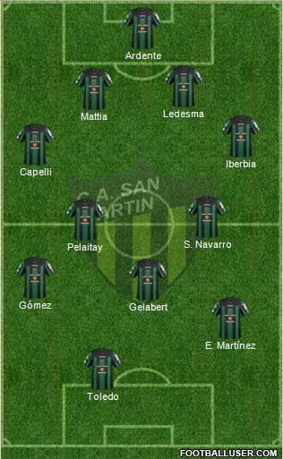 San Martín de San Juan Formation 2015