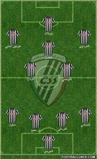 Club Sportif Sfaxien Formation 2015