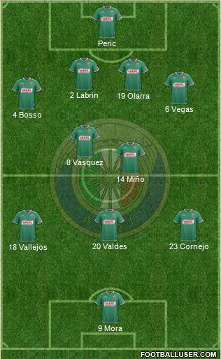 CD Audax Italiano de La Florida S.A.D.P. Formation 2015