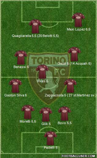 Torino Formation 2015